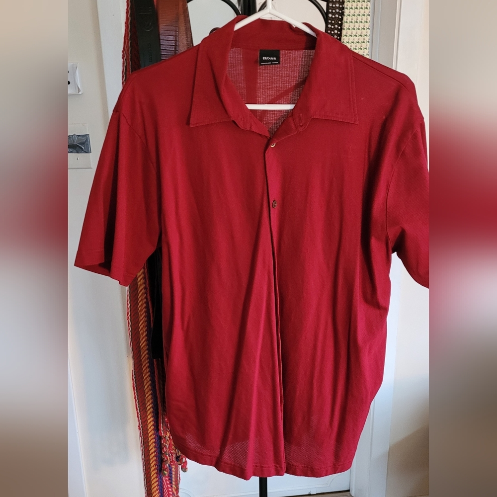 Hugo Boss Short Sleeve Button-Up